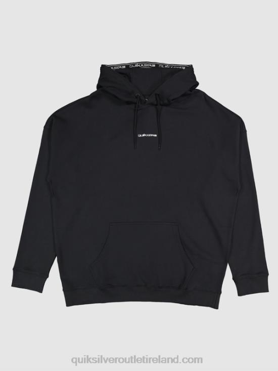 Men Quiksilver x Stab Hoodie N02TD1805 black