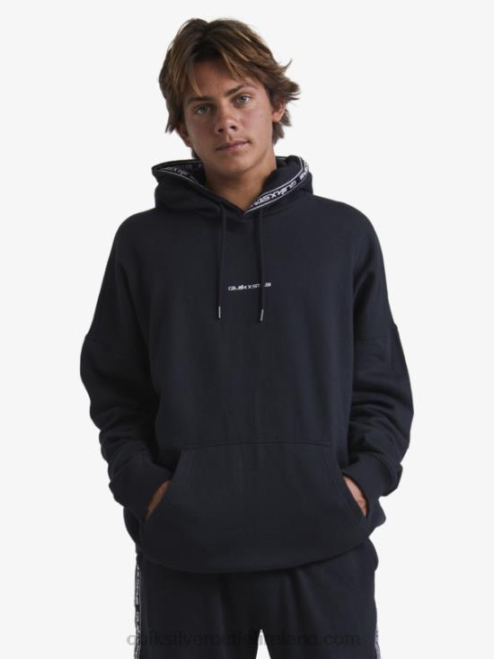 Men Quiksilver x Stab Hoodie N02TD1805 black