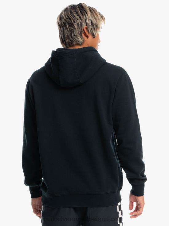 Men Quiksilver x Stranger Things Official Logo Hoodie N02TD1806 black
