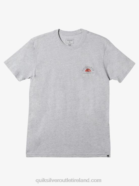 Men Quiksilver Alone At Last T-shirt N02TD1161 athletic heather