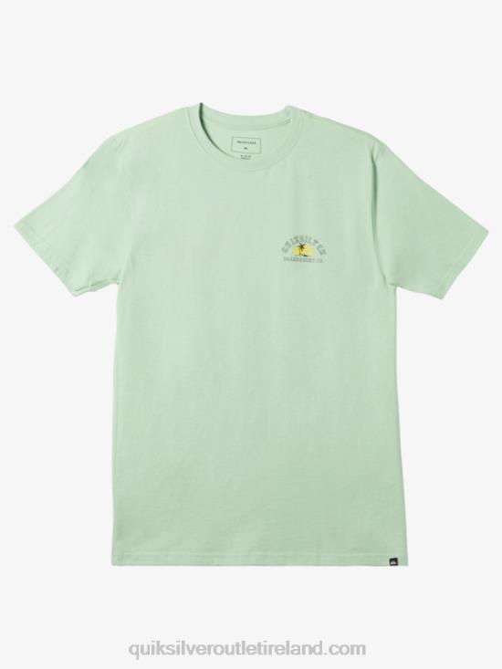 Men Quiksilver Alone At Last T-shirt N02TD1162 sprucestone