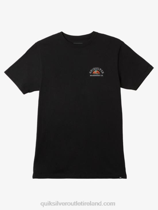 Men Quiksilver Alone At Last T-shirt N02TD1163 black