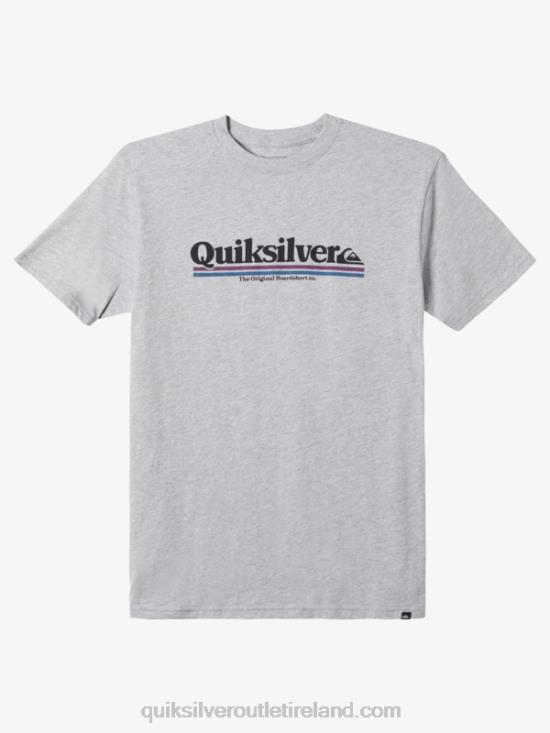 Men Quiksilver Between The Lines T-shirt N02TD977 athletic heather