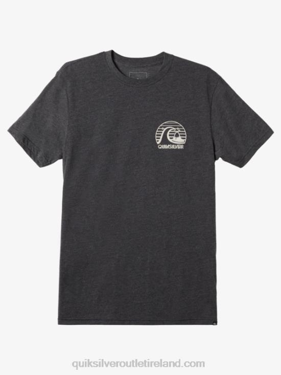 Men Quiksilver Bold Move Mod T-shirt N02TD1140 charcoal heather