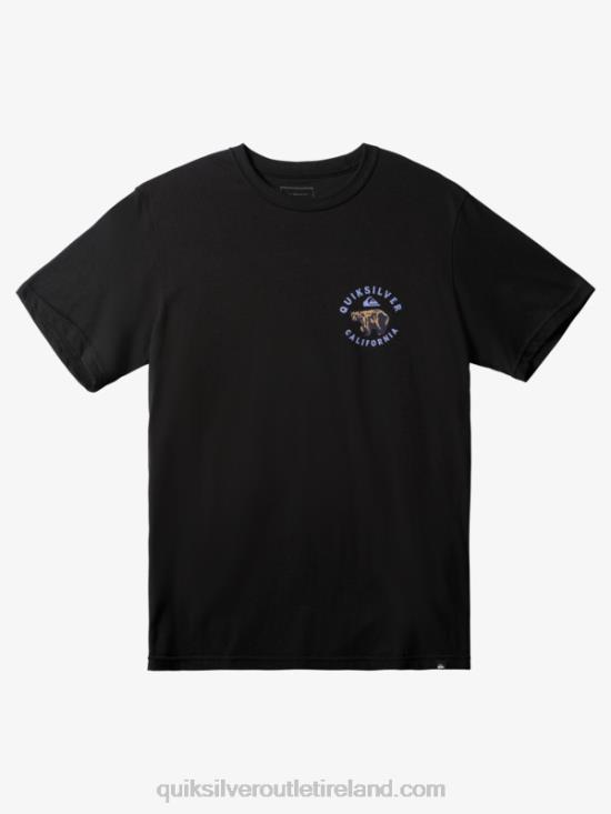 Men Quiksilver CA Stand Alone T-Shirt N02TD1515 black