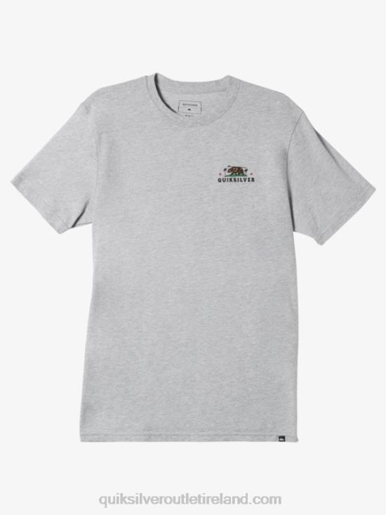Men Quiksilver California Local Brigade T-Shirt N02TD723 athletic heather