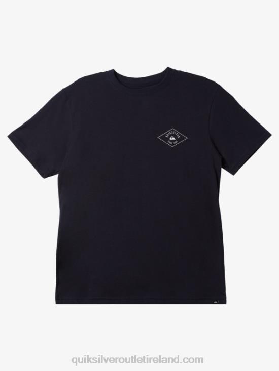 Men Quiksilver Circled Line T-shirt N02TD1120 navy blazer
