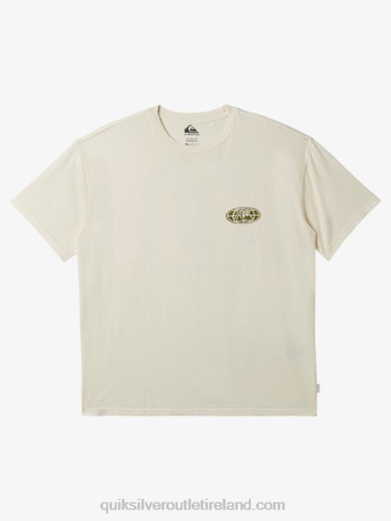 Men Quiksilver Clear Mind T-Shirt N02TD741 birch