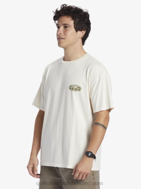 Men Quiksilver Clear Mind T-Shirt N02TD741 birch