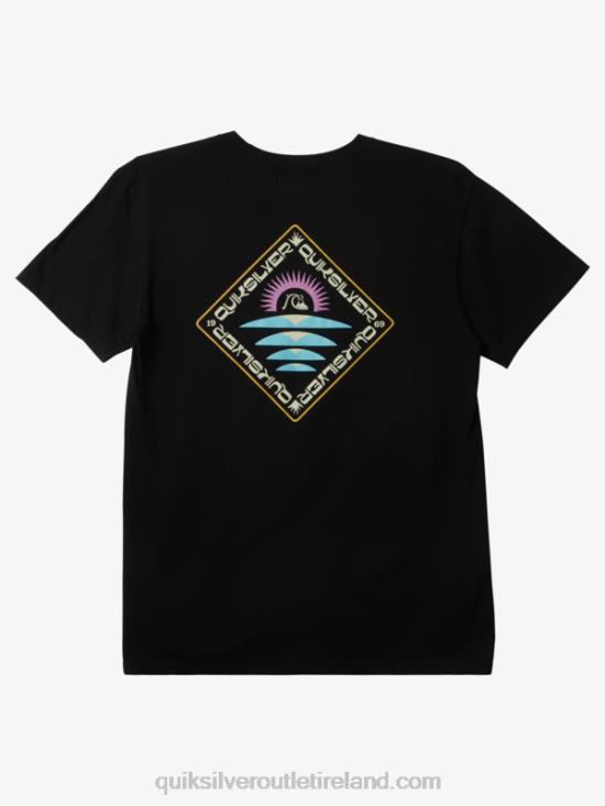 Men Quiksilver Clearview T-Shirt N02TD392 black