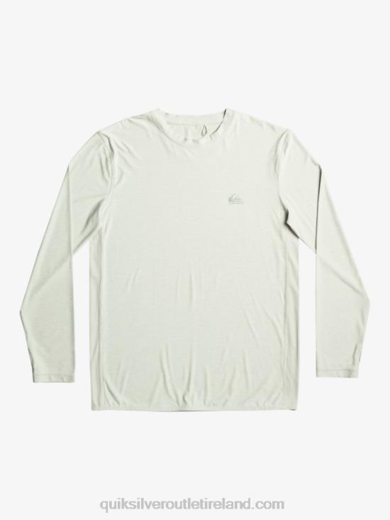Men Quiksilver Coast Runner Long Sleeve T-Shirt N02TD1347 gray violet heather