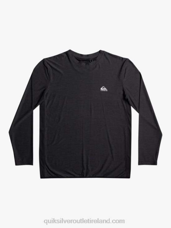 Men Quiksilver Coast Runner Long Sleeve T-Shirt N02TD1348 phantom heather