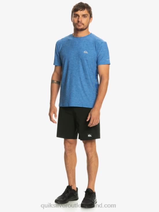 Men Quiksilver Coast Runner T-Shirt N02TD1331 snorkel blue