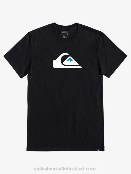 Men Quiksilver Comp Logo T-Shirt N02TD1383 black