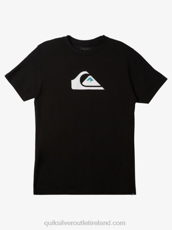 Men Quiksilver Comp Logo T-shirt N02TD189 black