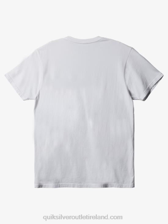 Men Quiksilver Everyday Pocket T-Shirt N02TD893 white