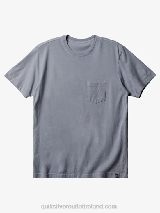 Men Quiksilver Everyday Pocket T-Shirt N02TD894 sleet