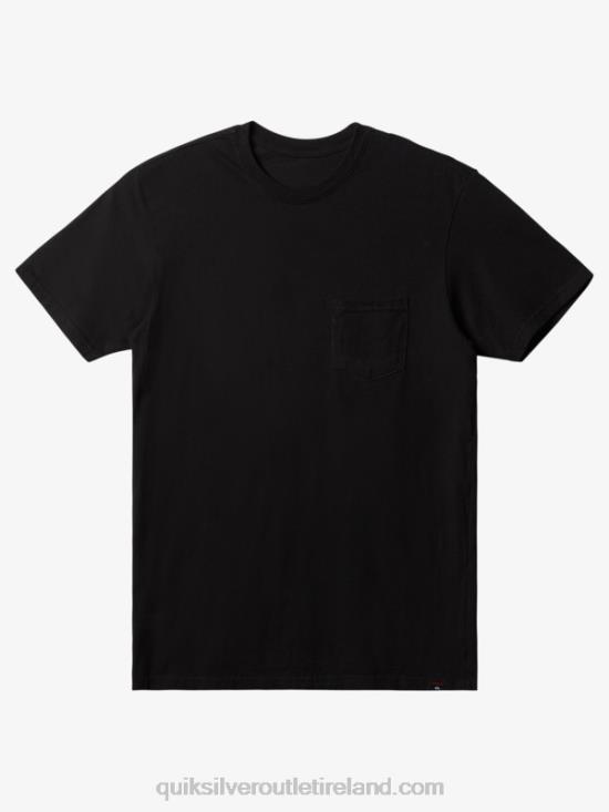 Men Quiksilver Everyday Pocket T-Shirt N02TD896 black