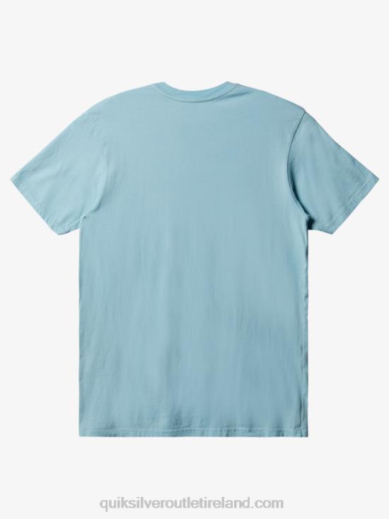 Men Quiksilver Everyday Pocket T-Shirt N02TD897 beach glass