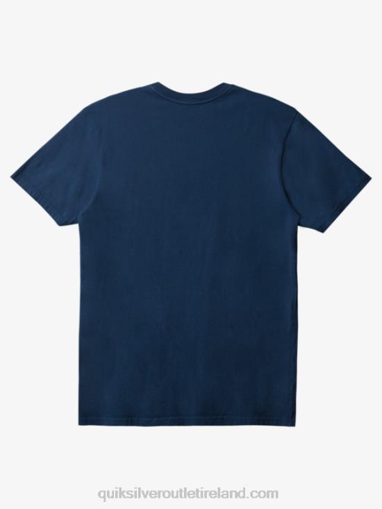 Men Quiksilver Everyday Pocket T-Shirt N02TD898 midnight navy