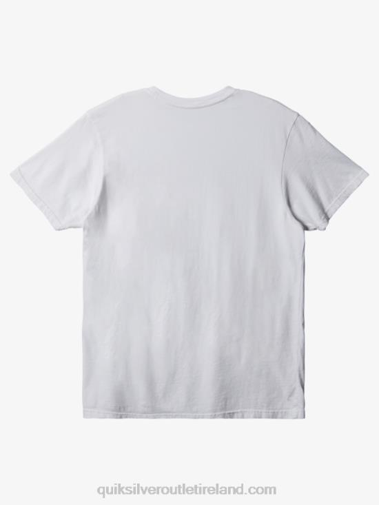 Men Quiksilver Everyday T-Shirt N02TD904 white