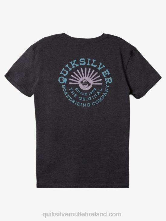 Men Quiksilver Flow Mod T-Shirt N02TD270 medium grey heather