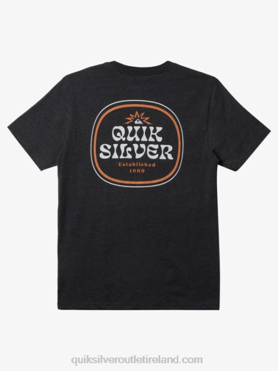 Men Quiksilver Framed T-Shirt N02TD183 charcoal heather