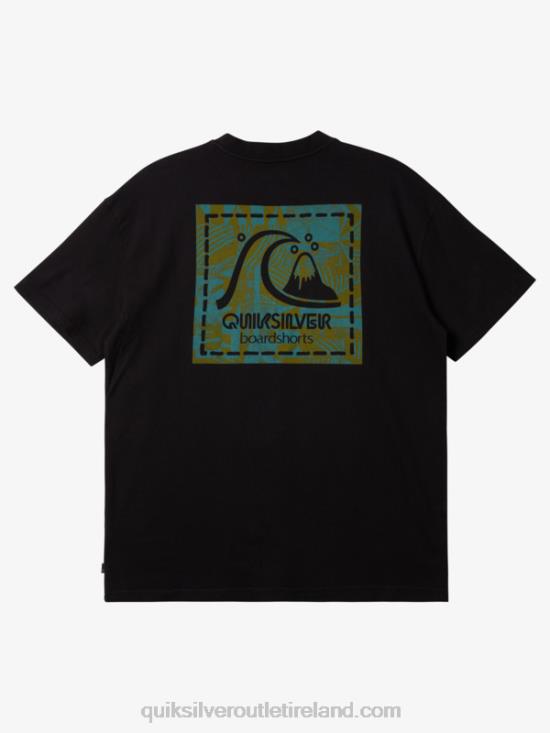 Men Quiksilver Gregg Kaplan Blank Canvas T-Shirt N02TD1374 black