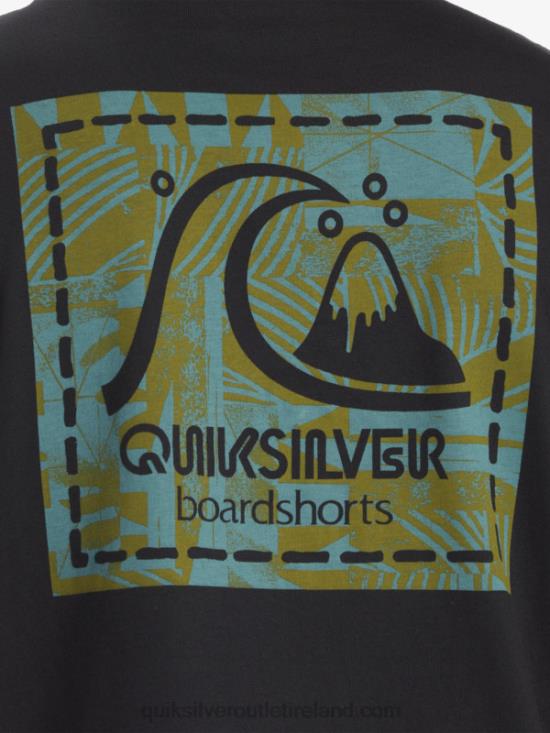 Men Quiksilver Gregg Kaplan Blank Canvas T-Shirt N02TD1374 black