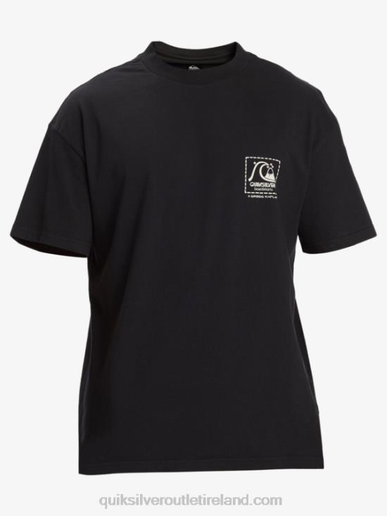 Men Quiksilver Gregg Kaplan Blank Canvas T-Shirt N02TD1374 black