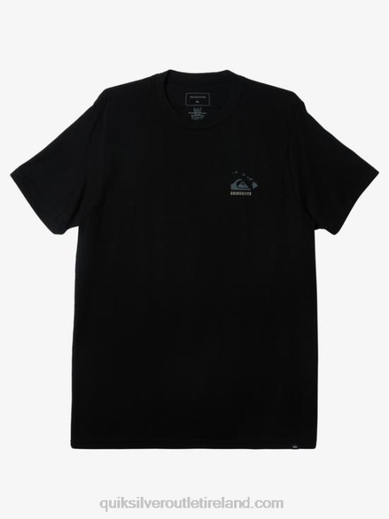 Men Quiksilver Hawaii Survivor T-Shirt N02TD116 black