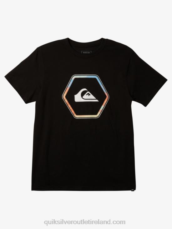 Men Quiksilver In Shapes T-shirt N02TD1238 black