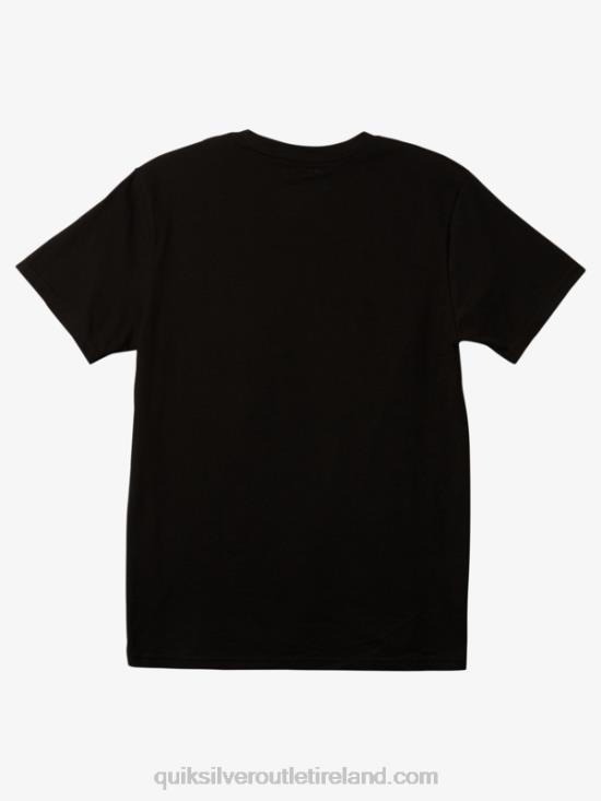 Men Quiksilver In Shapes T-shirt N02TD1238 black