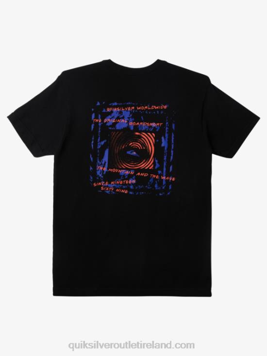 Men Quiksilver International Worldforce T-Shirt N02TD597 black