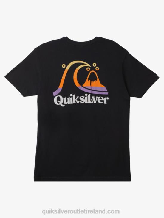 Men Quiksilver Island Time T-Shirt N02TD1627 black