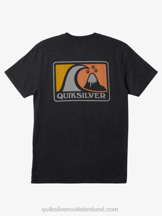 Men Quiksilver Mellow Bubble Mod T-Shirt N02TD426 charcoal heather