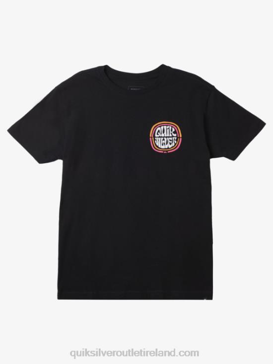 Men Quiksilver Mile High T-Shirt N02TD1641 black