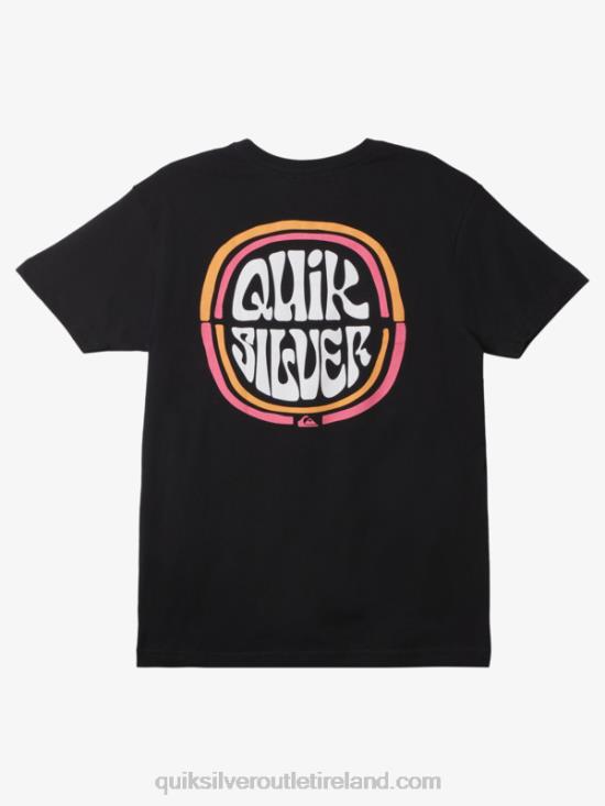 Men Quiksilver Mile High T-Shirt N02TD1641 black
