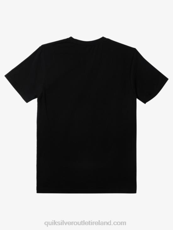 Men Quiksilver Mw Mini Logo T-shirt N02TD109 black