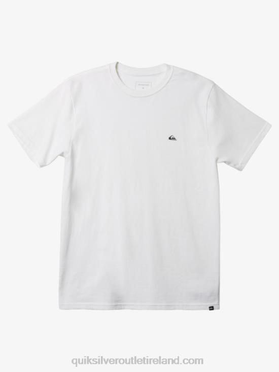 Men Quiksilver Mw Mini Logo T-shirt N02TD110 white
