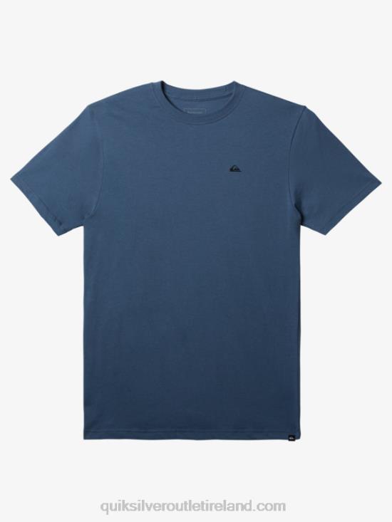 Men Quiksilver Mw Mini Logo T-shirt N02TD111 bering sea