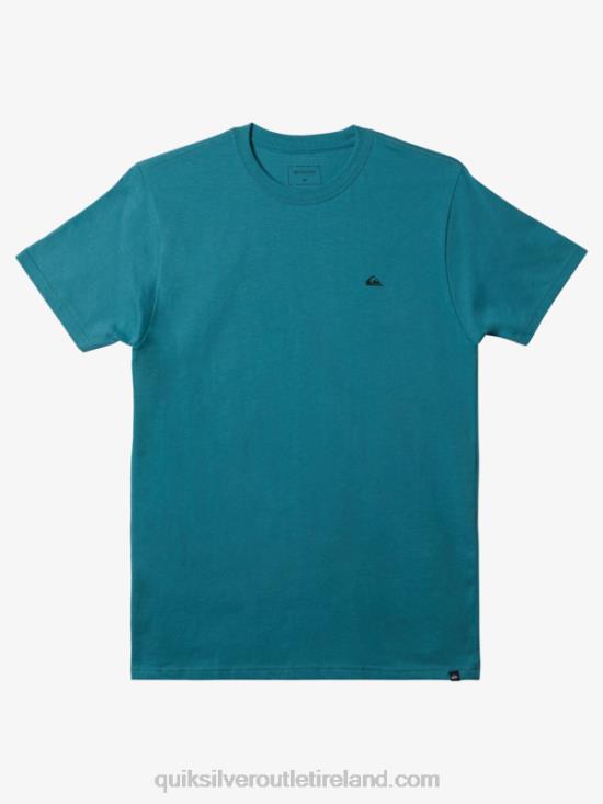 Men Quiksilver Mw Mini Logo T-shirt N02TD114 brittany blue