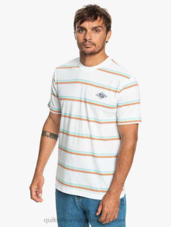 Men Quiksilver Mystery Point T-Shirt N02TD1392 birch mystery point