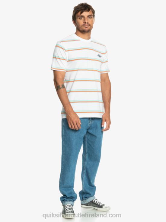 Men Quiksilver Mystery Point T-Shirt N02TD1392 birch mystery point