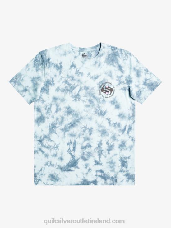 Men Quiksilver Omni Circle T-Shirt N02TD1070 celestial blue
