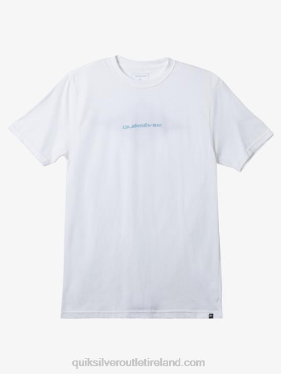 Men Quiksilver Omni Diamond T-Shirt N02TD162 white