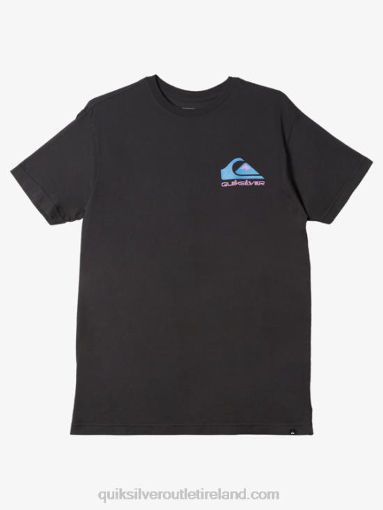 Men Quiksilver Omni Logo T-Shirt N02TD984 black