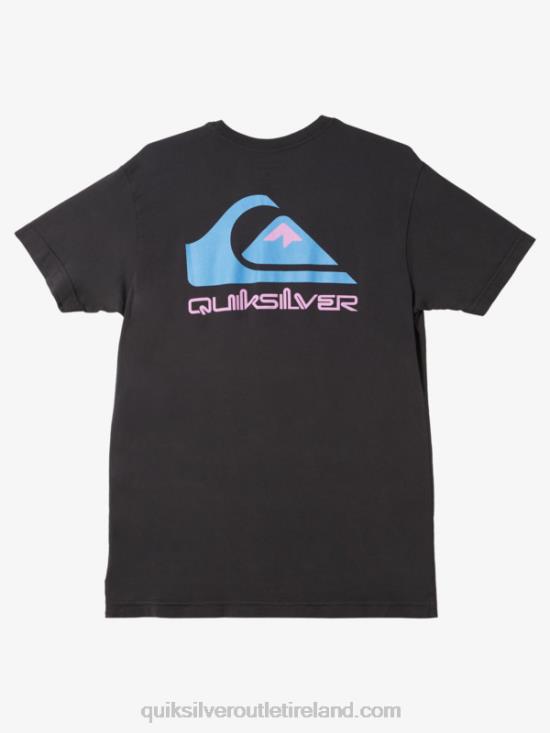 Men Quiksilver Omni Logo T-Shirt N02TD984 black