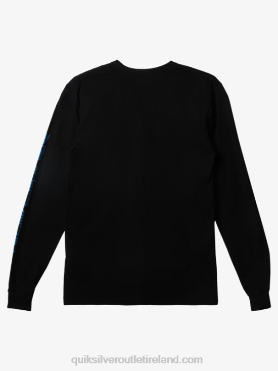 Men Quiksilver Omni Logo T-shirt N02TD296 black