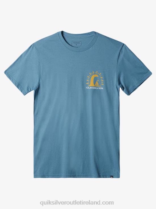 Men Quiksilver On The Edge T-Shirt N02TD1505 provencial